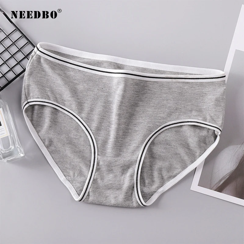 NEEDBO женские трусики хлопковые низкой талией Culotte Femme Для женщин разного возраста