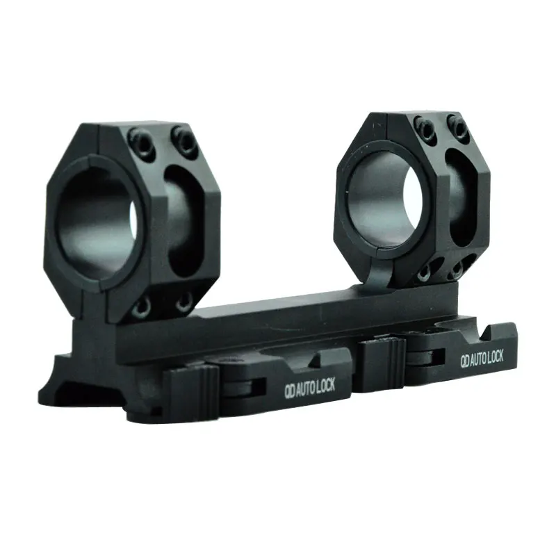 25 мм/30 мм двойное кольцо крепления с передвижным плечиком для тяжелых прицелов с рельсом Picatinny Weaver 20 мм для винтовки и ружья.