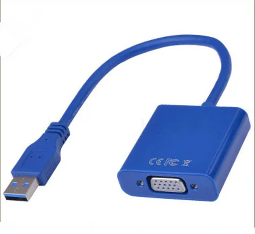 Внешний кабельный адаптер для WIN7 WIN8 Vista 1080P/ USB 3 0 на VGA|to vga|display cableadapter vga |