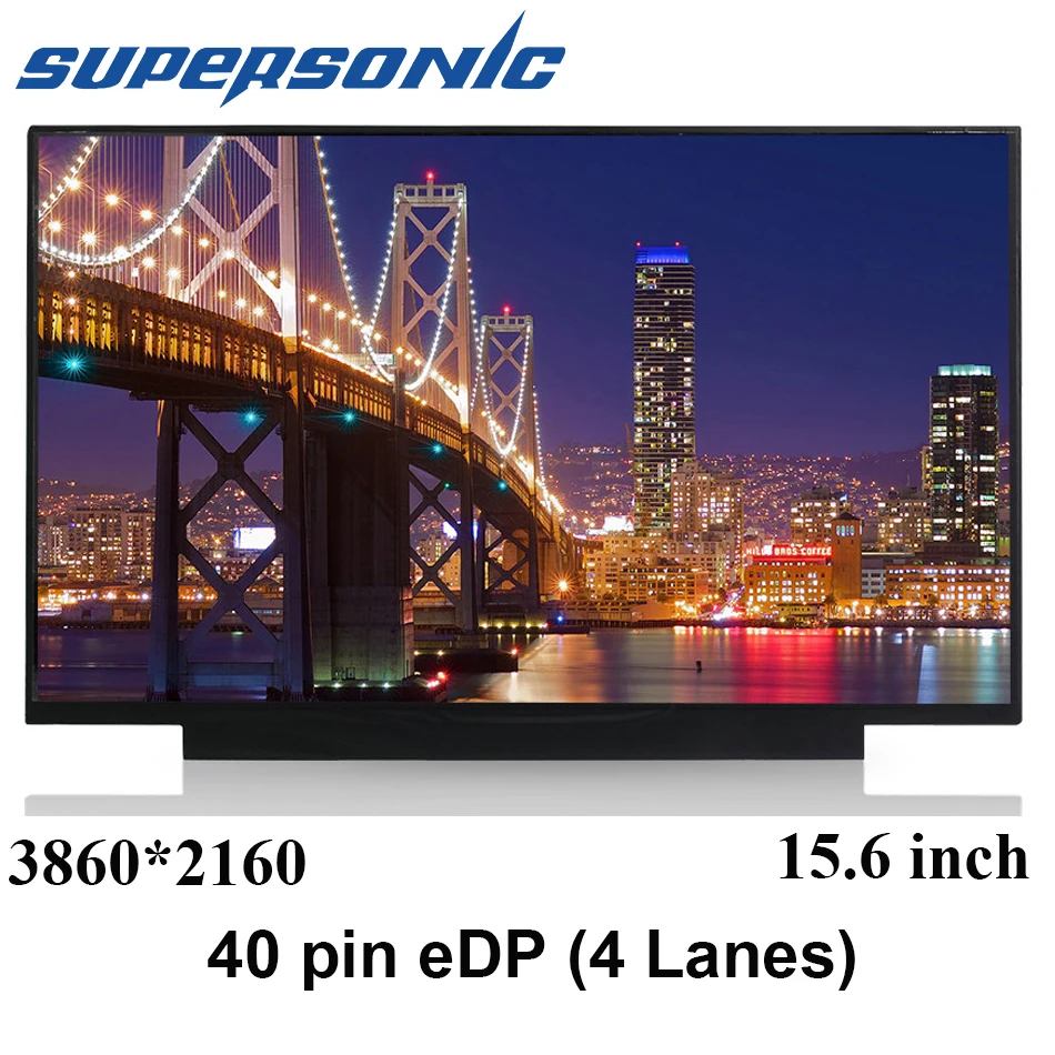 Тонкий 15 6 &quotADS светодиодный ЖК экран панель NV156QUM N72 3840*2160 40 контактов edp 4 K замена