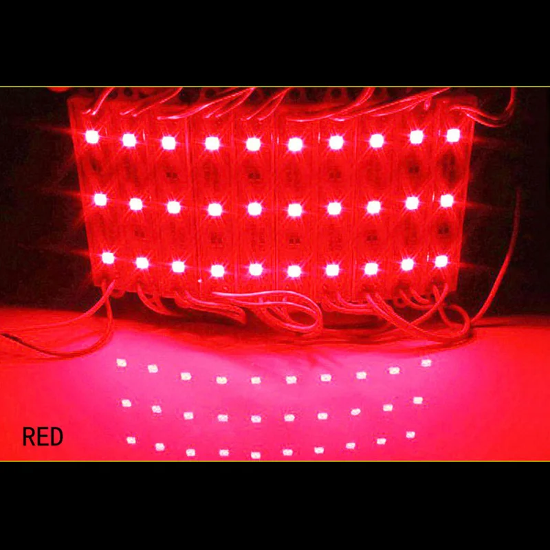 Светодиодный модуль 5054 3 LED DC12V водонепроницаемый рекламный свет коробки