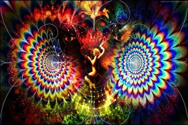 Возьмите трубу мальчик психоделическая кислота Lsd картина плакат шелковая ткань печать настенные картины для гостиной украшения спальни - Цвет: Бургундия