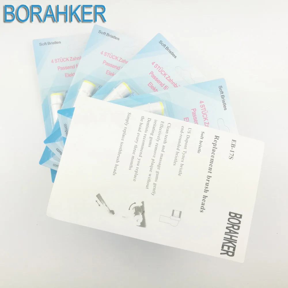 EB-17S SB-17A EB-17A EB-17S EB-17C EB-17D EB-10A EB-18A SB-20A чувствительный 3D белой точности Чистая электрическая Зубная щётка головки 20 штук/5 шт в упаковке - Цвет: EB-17S