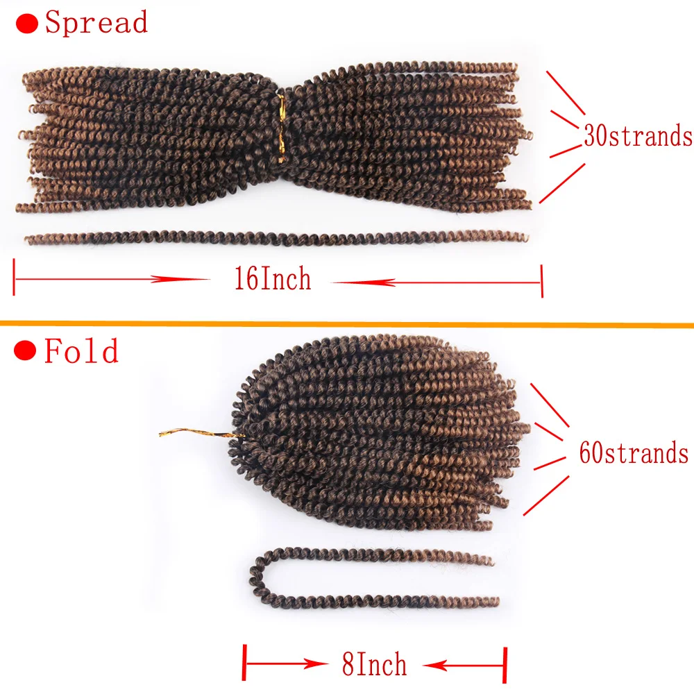 Синтетические плетеные косички FALEMEI волосы для наращивания 8 дюймов 100 г 30 прядей