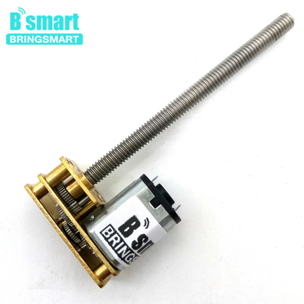 Резьбовой вал электродвигателя постоянного тока Bringsmart 1024GN20 M4 55 мм 3 В ~ 12