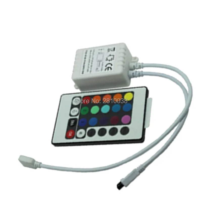 2 шт./лот инфракрасный 44 ключ rgb led контроллер DC 12 24 В 3H общий анод CMOS открытый слив
