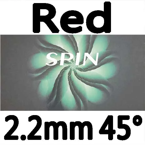 SPN Red 2.2mm H45 Новинка 729 серия Блум, резина для настольного тенниса с губкой, Скорость дуги, контроль мощности, вращение - Цвет: SPN Red 2.2mm H45