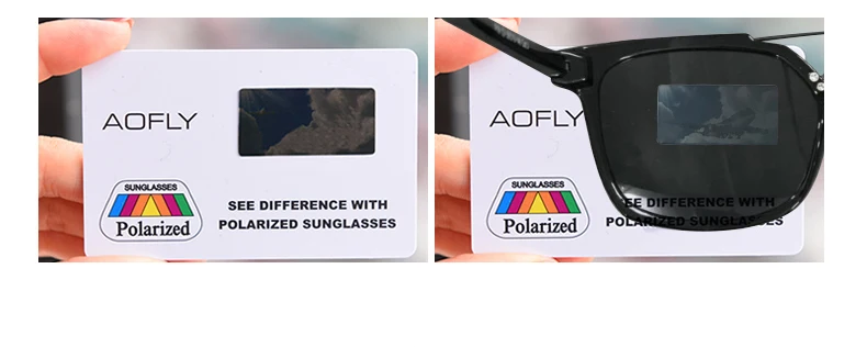 AOFLY, фирменный дизайн, Классические поляризованные солнцезащитные очки для мужчин, для вождения, TR90, оправа, солнцезащитные очки, UV400, Gafas Oculos De Sol AF8091