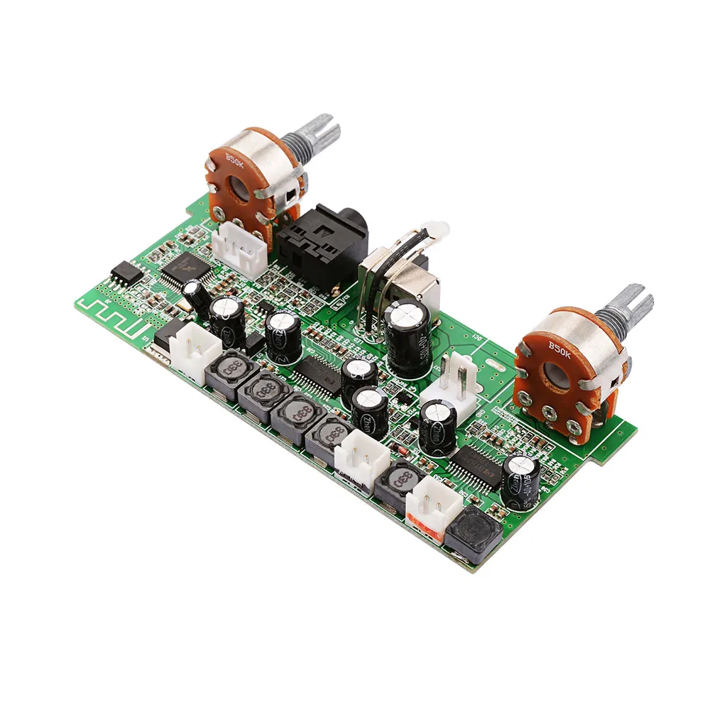 AIYIMA Bluetooth усилитель аудио Плата 10Wx2+ 15 Вт 2,1 канальный усилитель мощности MP3 WAV аудио декодер плата поддержка AUX