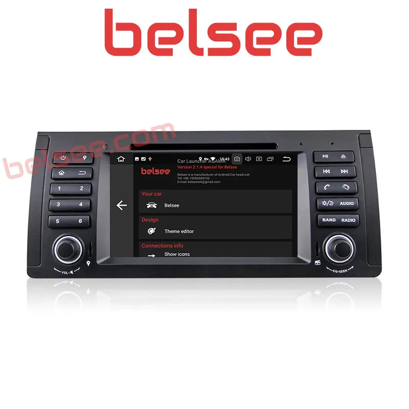 Belsee Восьмиядерный 4 Гб PX5 Android 8 0 радио мультимедиа головное устройство
