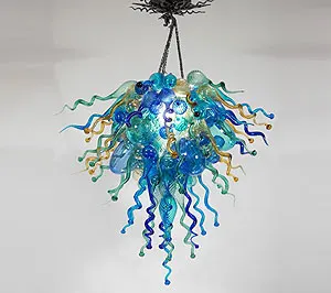 

Newest Hand Blown Large Crystal Chandelier