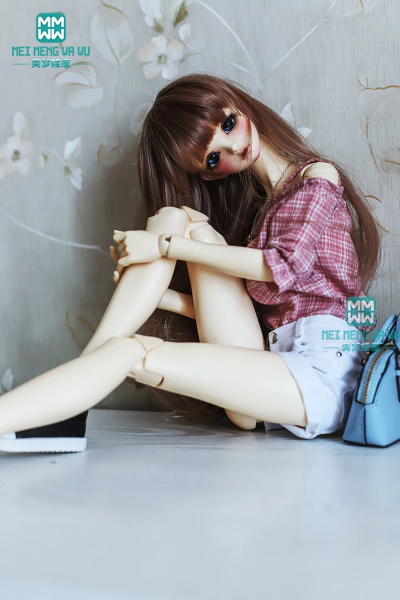 1/3 Одежда для куклы BJD шарнирных кукол 58 63 см модная рубашка слинг DD SD джинсовые