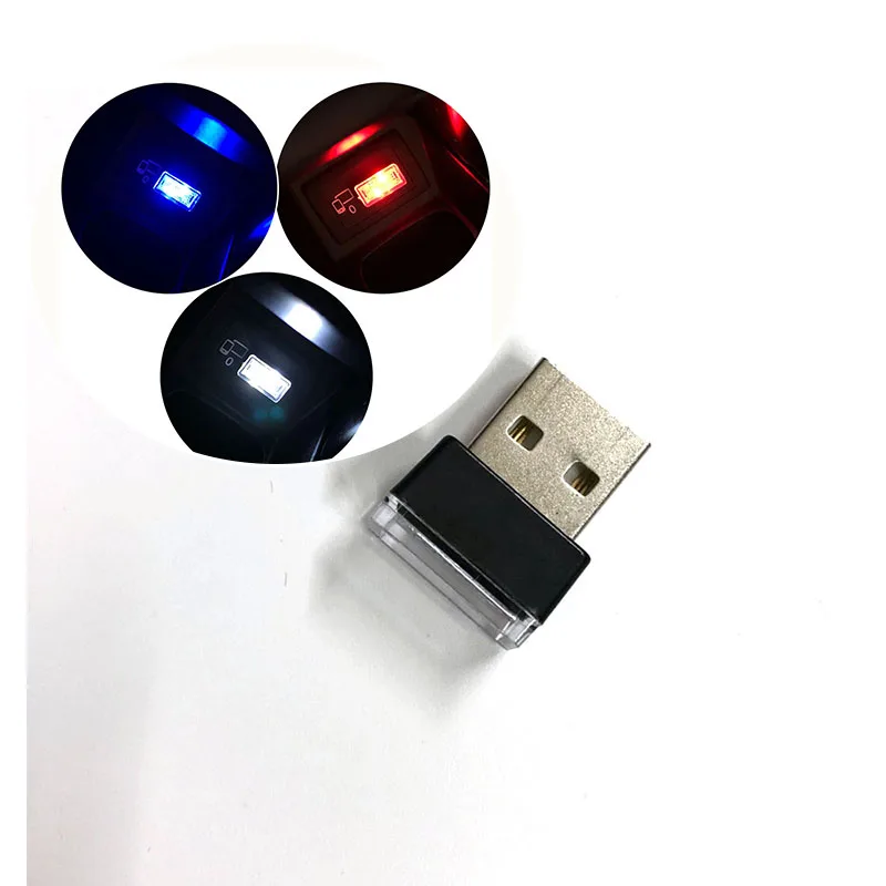 

1pcs Car-Styling USB Atmosphere LED Light Case for SsangYong Actyon Turismo Rodius Rexton Korando Kyron Musso Sports