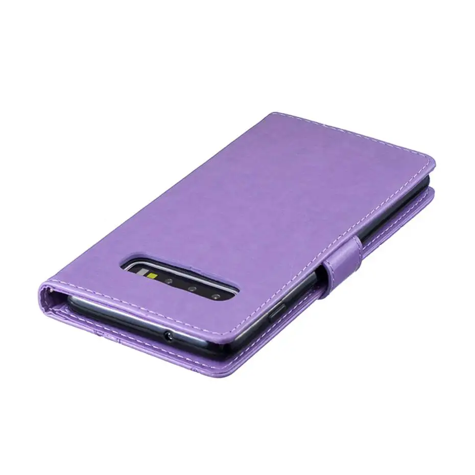 Кожаный флип-чехол для samsung Galaxy S10 S10E S7 S8 S9 A30 A40 A50 A10 M10 M20 M30 A6 A8 A7 J3 J4 J5 J6 J7 плюс чехол