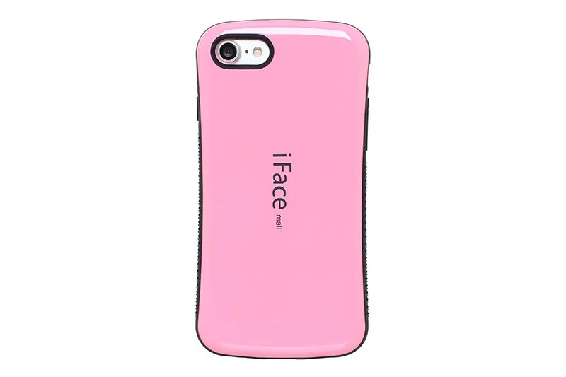 Корейский стиль iFace чехол s для iphone 5 5S чехол TPU+ PC гибридный жесткий чехол силиконовая задняя крышка для Apple iphone SE 5 5S 5G защита