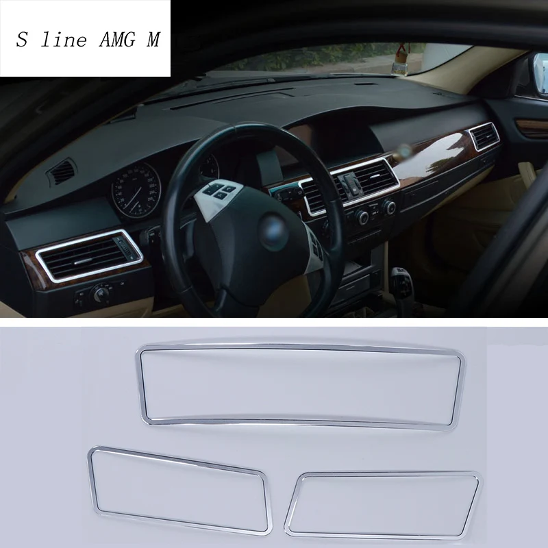 Для bmw e60 5 серия Автомобильный интерьер кондиционер декоративная рамка