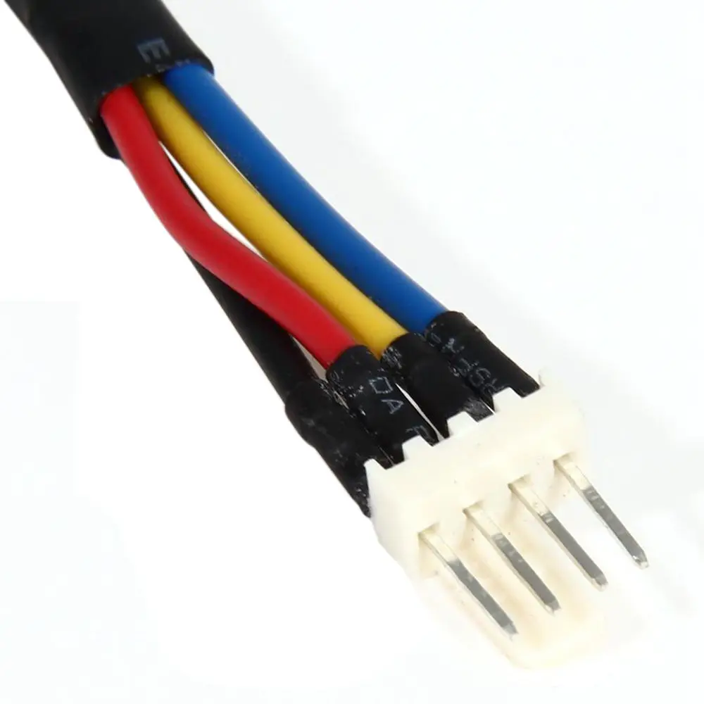 ELEG-8pcs ПК Скорость вентилятора уменьшить 4 Pin Мощность резистор мужского и женского пола кабель адаптера