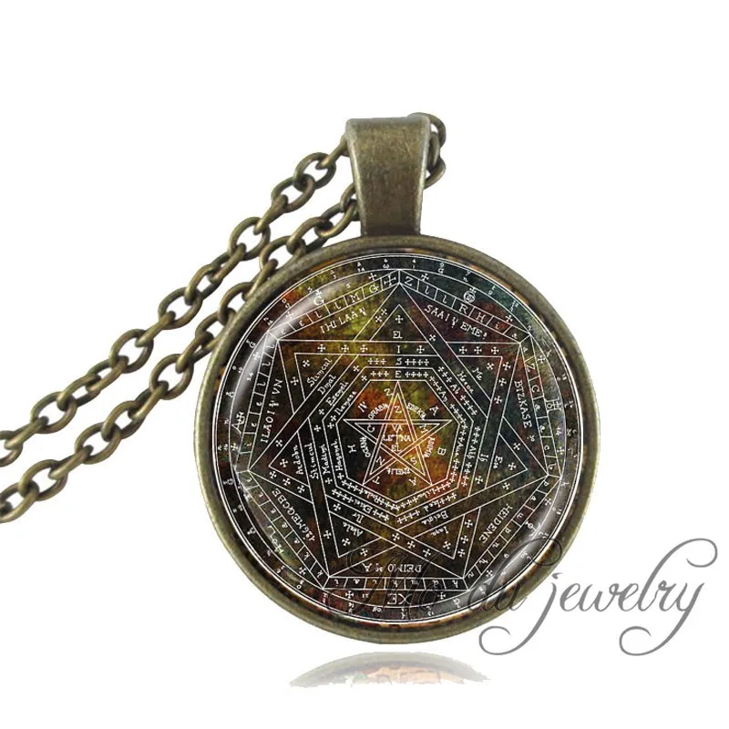 Подвеска для календарем майя ожерелье с античной бронзовой цепочкой