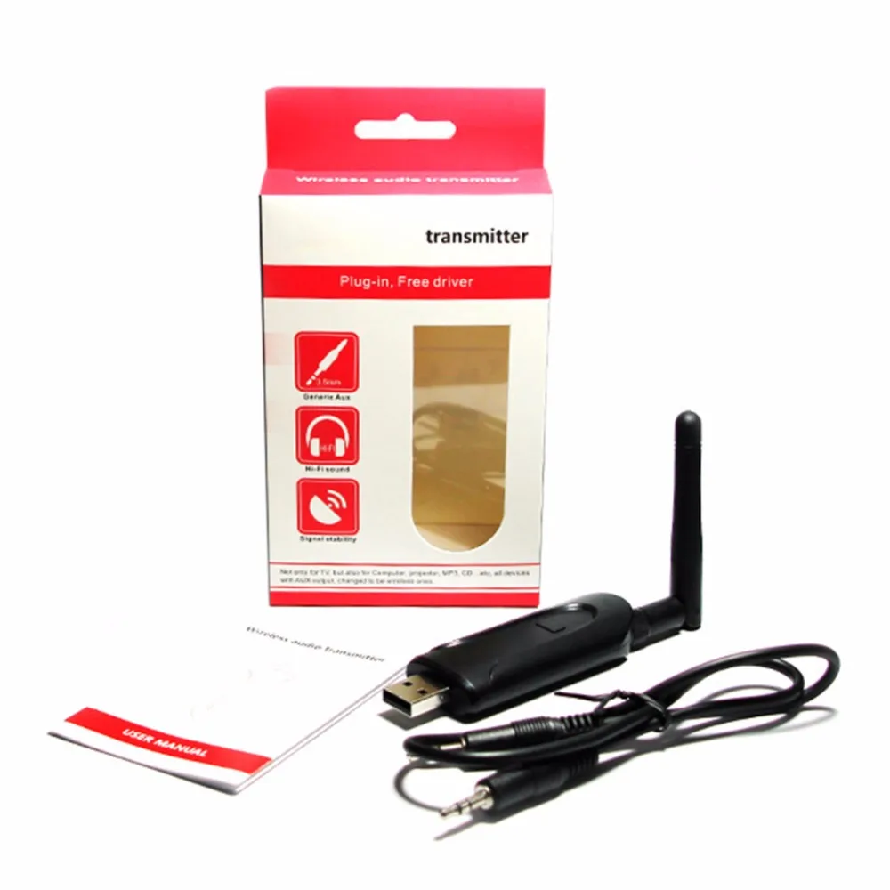 Bluetooth 3.5 мм Hi Fi передатчик Беспроводной аудио стерео 4.1 музыкальный поток внешний
