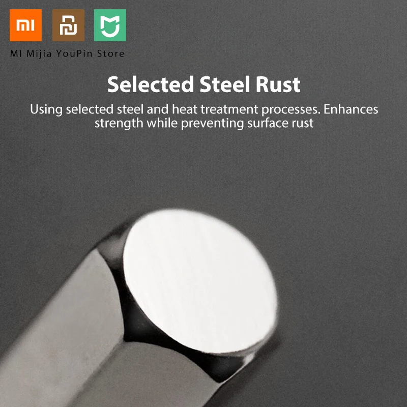 Xiaomi Mijia Whia набор из 9 предметов шестигранный ключ из нержавеющей стали ручной инструмент Отвертка несколько размеров многофункциональный ремонт