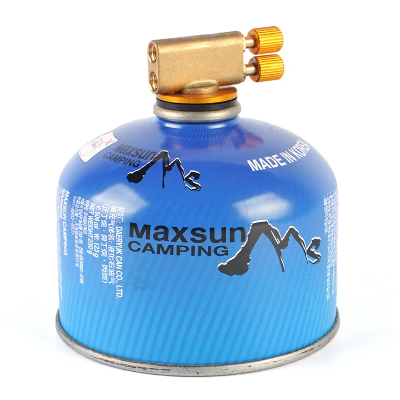 Многоразовый адаптер для газовых наружных клапанов Универсальный двойной