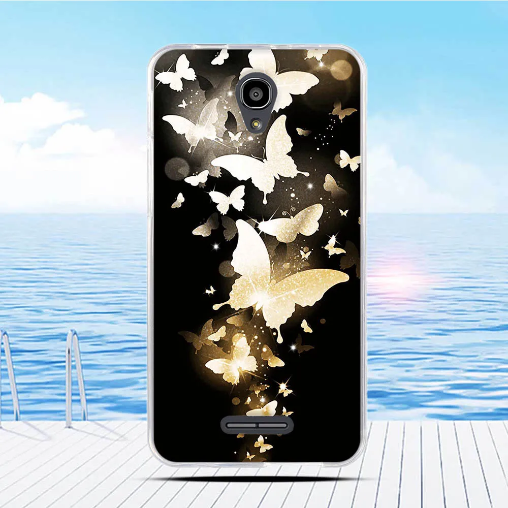 Чехол для Alcatel Pop 4 Plus + 5 &quotOT5056 чехол с 3D рельефным рисунком задняя крышка из ТПУ