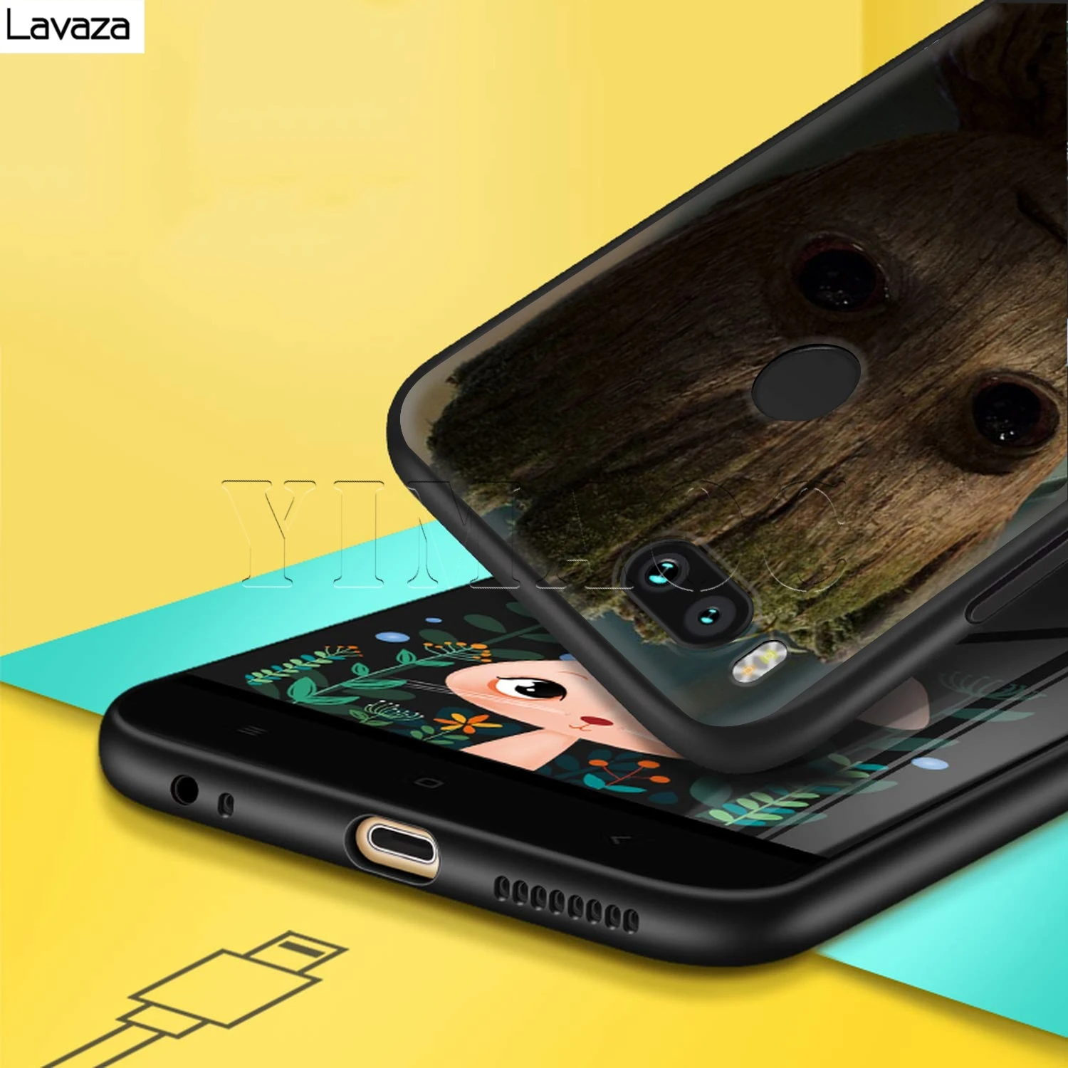 Groot чехол для Xiaomi Redmi Note 8 9 S K30 Pro MI MAX на возраст 3 6 SE A1 A2 A3 10 Lite Plus 8A F1 |
