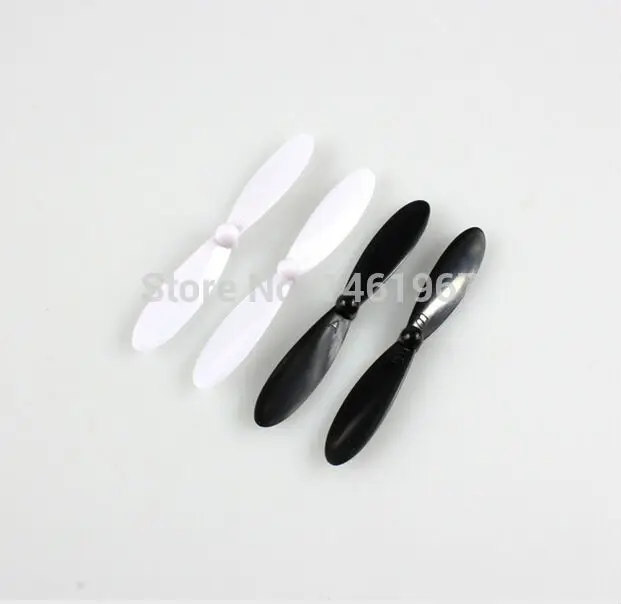 Запчасти для квадрокоптера Hubsan X4 Plus H107C + H107D H107P RC черные и белые лезвия 40 шт./лот |