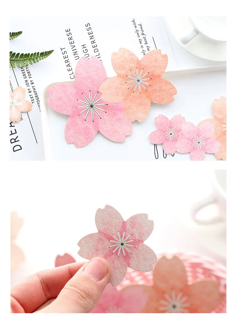 Kawaii Beaautiful вишневые цветы стены DIY Сакура декоративная наклейка стикер окна стекло бумажная чашка стикер s