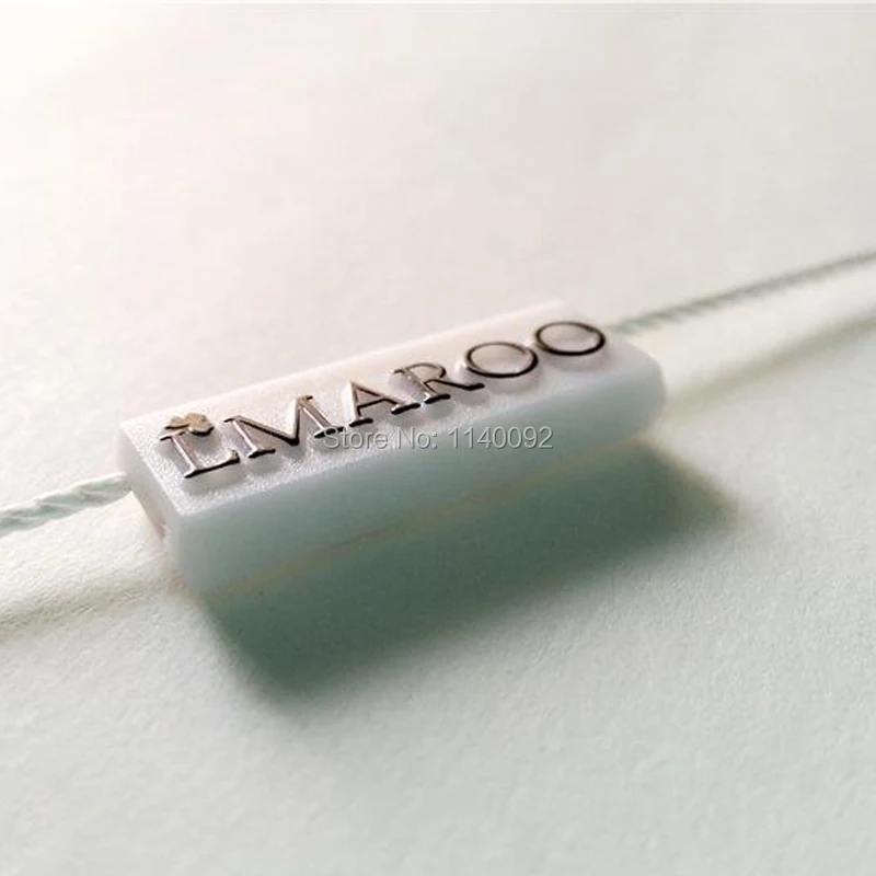 5000 шт./партия шнурки для одежды и сумок|tag sling|hang tag stringtag string |