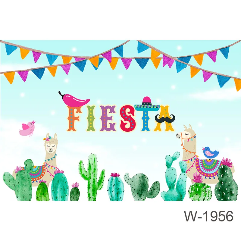 

Праздничный тематический карнавальный фон для вечеринки в честь Дня Рождения, праздничные идеи, кактус, альпака, фон для фотосъемки, украше...