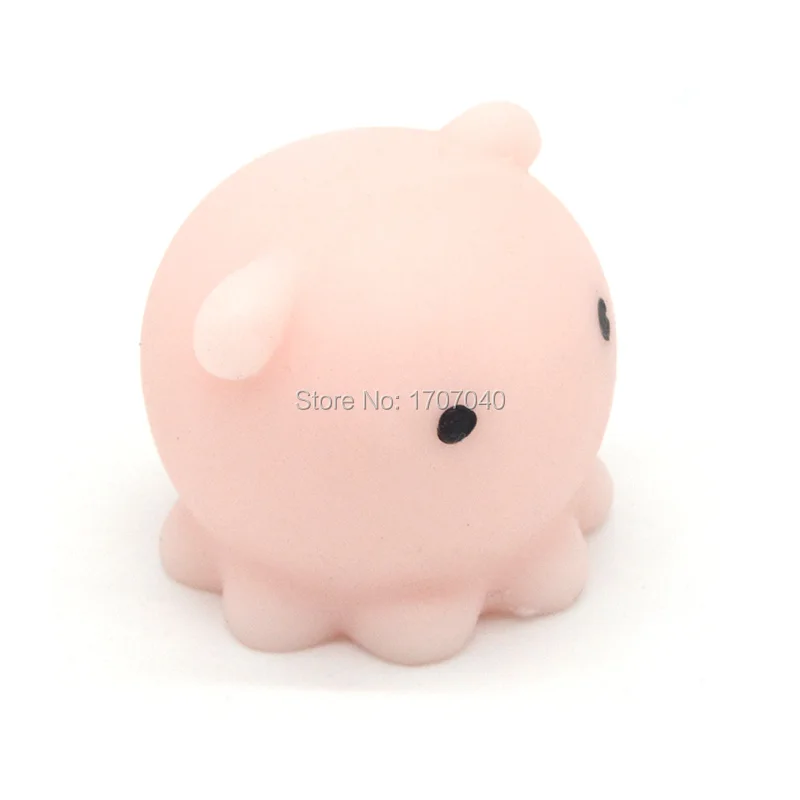 

30 шт./лот оригинальная коробка японская милая игрушка-Осьминог Mochi мультяшная сдавливаемая эластичная кавайная сдавливаемая мягкая детска...