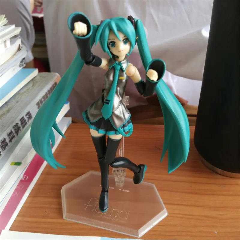 ZXZ Мику хацуне Figma 014 ПВХ фигуры экшен игрушки коллекция кукла для детей Подарки