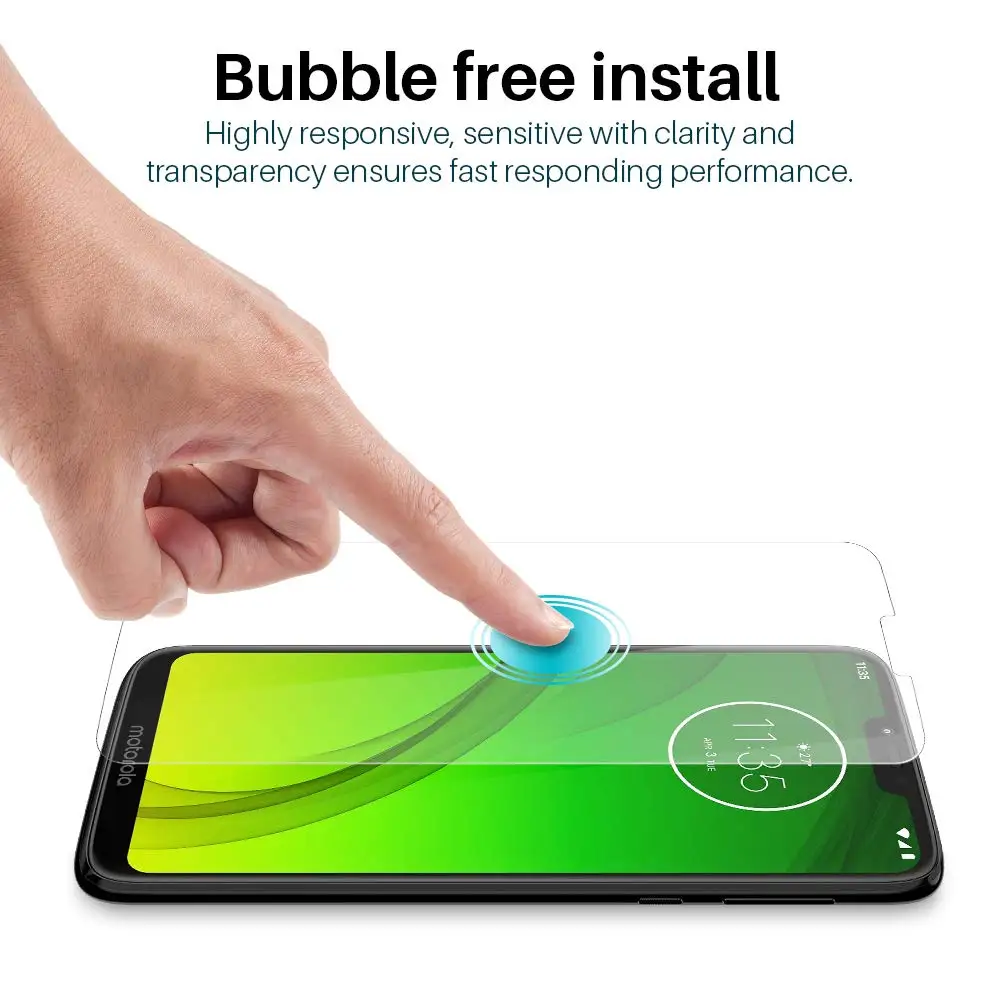 Защитная пленка 9H 2.5D для Motorola Moto G7 Power закаленное стекло Play защитная Screen