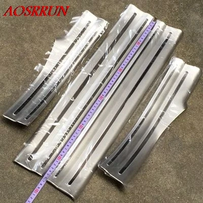 

Door sill fit for Jac refine s5 2013 2014 2015 4 pcs/set sill plates car styling decoration protection interior auto accessories