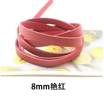 NO.23 8 мм PU кожаный ремень сумки ручки для DIY швейная сумка пряжки части аксессуары шнур из искусственной кожи полосы Вере - Цвет: NO.23