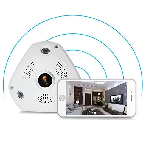 HBUDS 1.3MP 1280960P HD панорамный вид VR IP wifi 360 градусов 3D рыбий глаз Сеть CCTV камера безопасности с wifi горячие точки