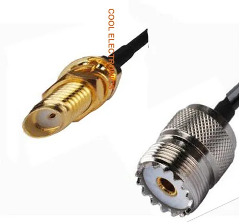 1 м SMA женский/Мужской к UHF мужской женский RF коаксиальный Удлинительный
