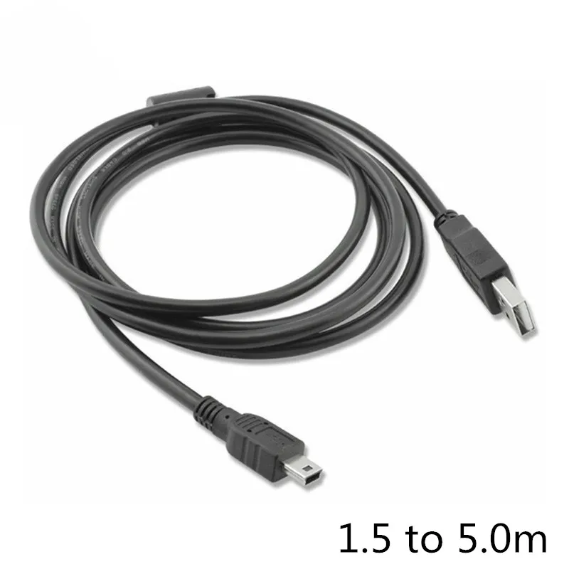 0 3 м 5 150 см 2 Мини USB зарядный кабель шнур для камеры sony PS3 контроллер Чистая медь