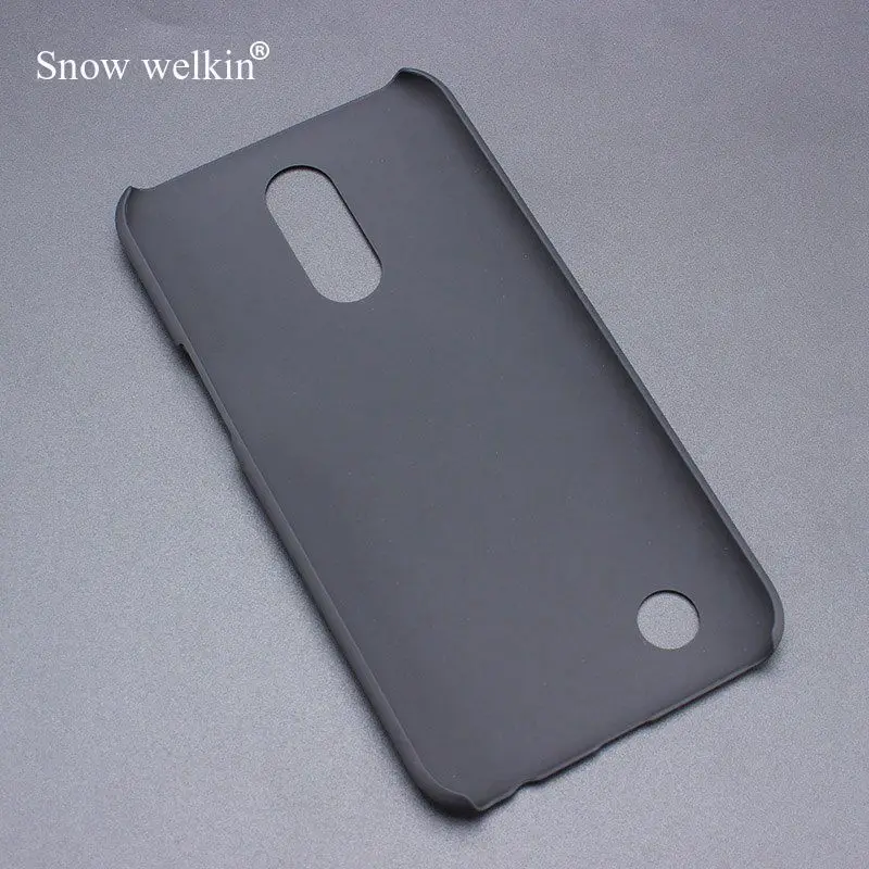Новинка роскошный прорезиненный матовый пластиковый жесткий чехол Snow Welkin для LG K4