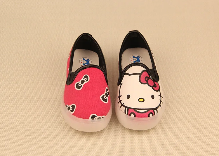 Детская обувь Mickey Kitty с светодиодный светильник детские кроссовки