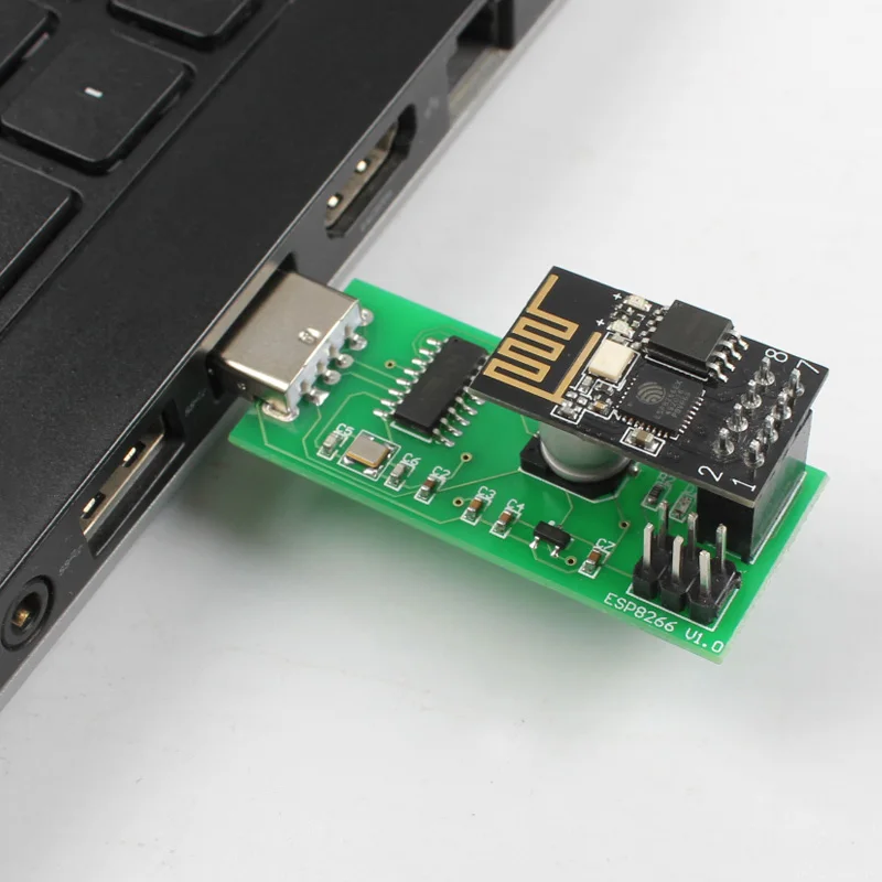 Устройство для отладки горелки ESP 8266 с последовательным USB портом и модулем Wi