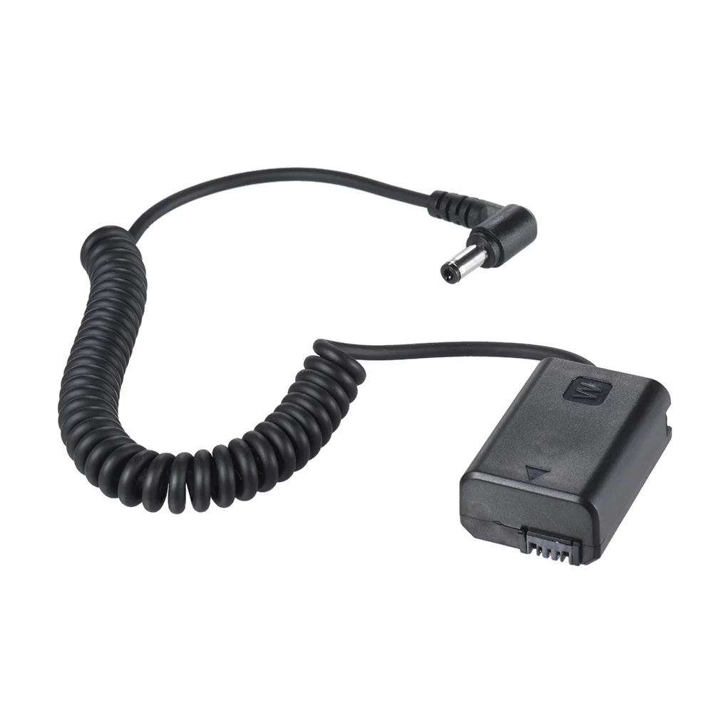 Andoer NP FW50 адаптер муфта с разъемом DC для Sony A7 A7II A7R A7S A7RII A7SII A6000 A5000|Кабели передачи