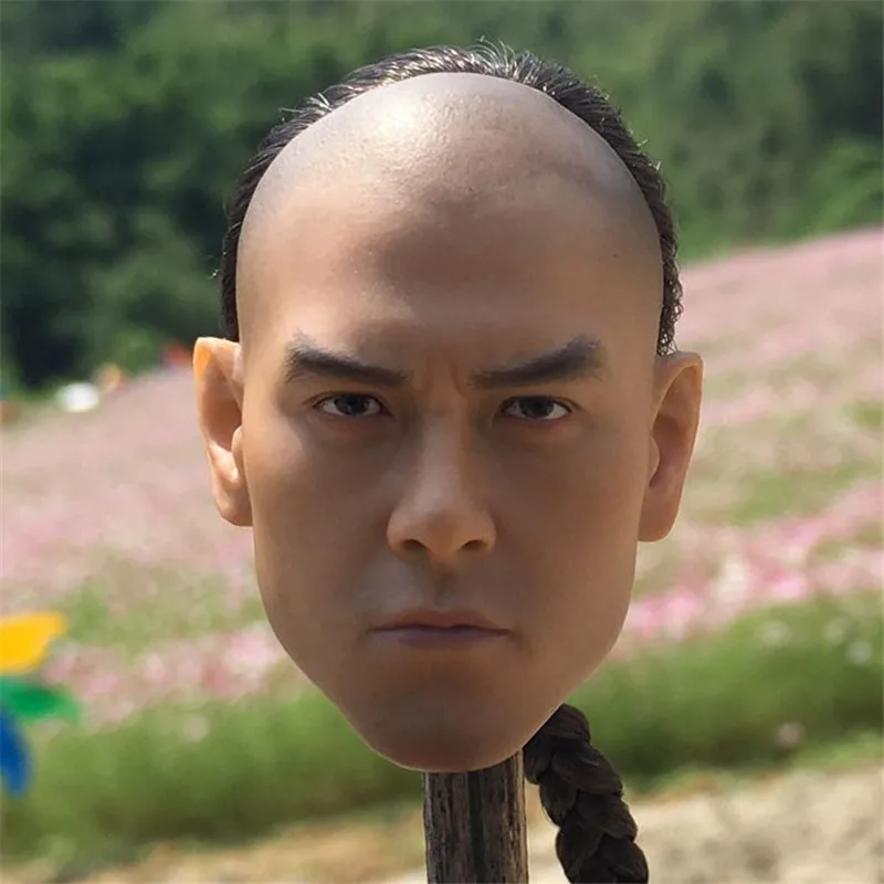 Mnotht 1/6 популярная в Азии голова звезды резной Eddie Peng Yuyan имплантированные волосы