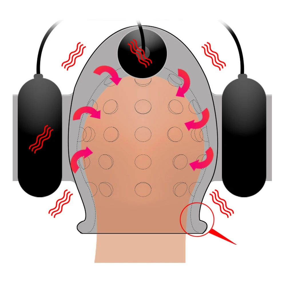 Мощный Мужской мастурбатор 5 двигателей головка пениса вибратор пуля задержка