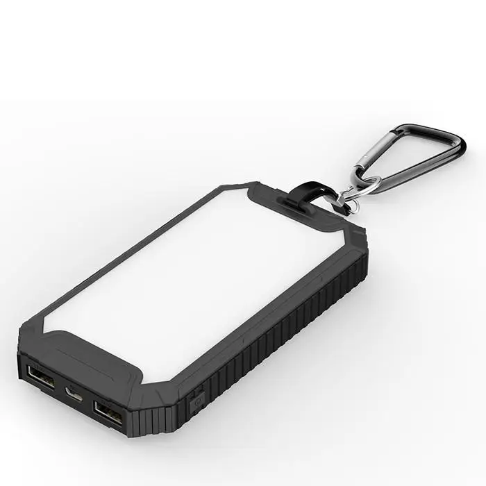 8000 мАч портативное солнечное зарядное устройство двойной USB внешний аккумулятор