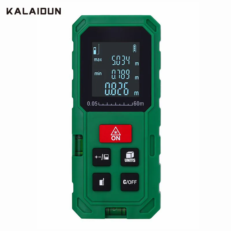 Лазерный дальномер KALAIDUN цифровой лазерный измерительный линейка 40 м/60 м/80 м/100 м |