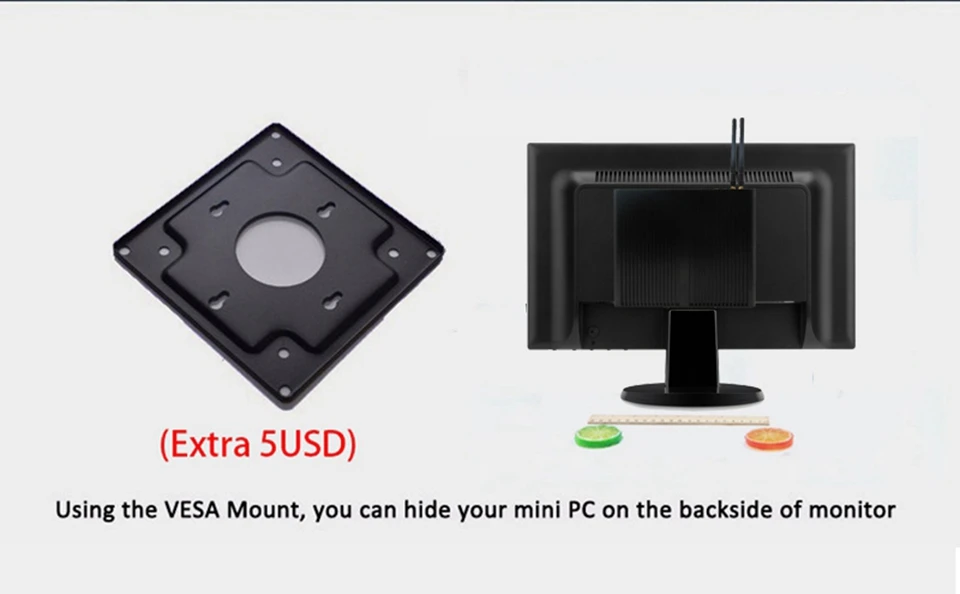 Лучшие персональные Мини ПК Intel Core i7 5500u 2 HDMI 2-RJ45 Lan Мини Персональный компьютер усовершенствованной технологии Windows10 коммерческих Офис micro компьютер 4 К HTPC WiFi