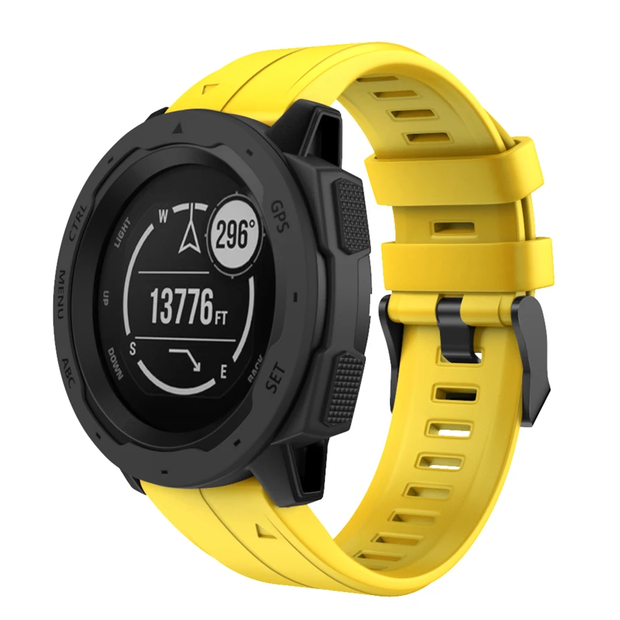 26 22 мм ремешок для часов Ремешок для Garmin Fenix 5 5X3 3 HR Fenix 6X6 6S S60 MK1 часы Quick Release силиконовый ремешок Easyfit