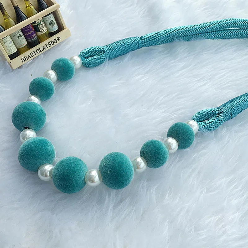 Home Decor festival party supplies holiday decoration decorative woolen curtain tieback tassels CP064B | Дом и сад